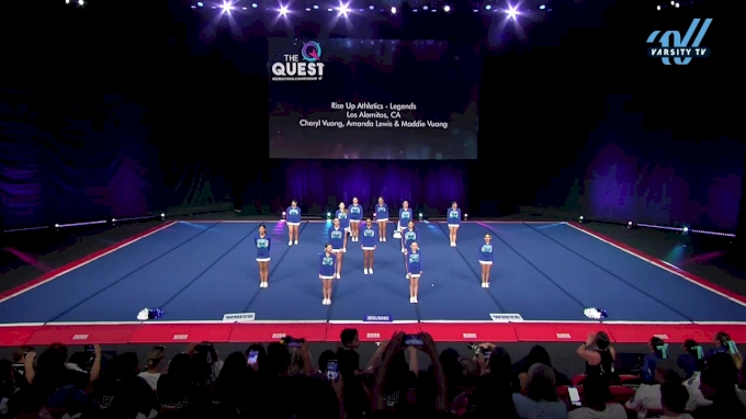 Rise Up Athletics - Legends [2025 L2 Traditional Rec - 14Y (NON) Day 1] 2025 The Quest
