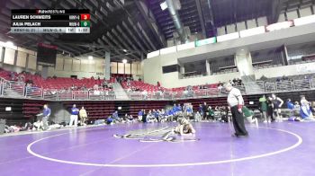 130 lbs Round 2 (6 Team) - Lauren Schmeits, Kearney vs Julia Pelach, Millard West