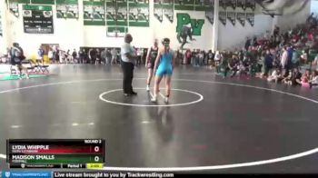 117 lbs Round 2 - Madison Smalls, Foothill vs Lydia Whipple, Faith Lutheran