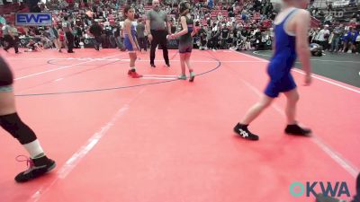 75-83 lbs Rr Rnd 1 - Kambree Mannning, Maize Wrestling Club vs Riley Medrano, Maverick Elite Wrestling