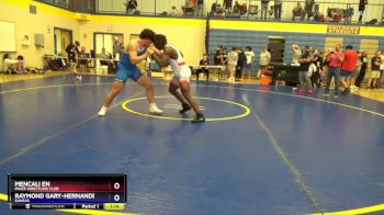 215 lbs Semifinal - Mencali En, Maize Wrestling Club vs Raymond Gary-Hernandez, Kansas