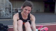 Princeton's Cecilia Barowski PRs in the 400 wants to run 2-flat in the 800 this year