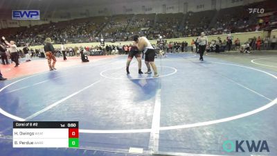 Consi Of 8 #2 - Hudson Owings, Weatherford Youth Wrestling vs Bilton Perdue, Warrior Wrestling Club