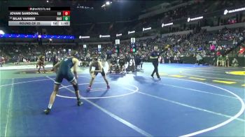 126 lbs Round Of 32 - Jovani Sandoval, Elk Grove (SJ) vs Silas Varner, Bakersfield (CS)