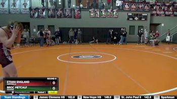 140 lbs Round 6 - Broc Metcalf, Hoover vs Ethan England, Hartselle