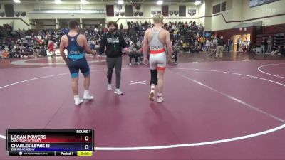 Junior-9 lbs Round 1 - Logan Powers, CIWC-TEAM INTENSITY vs Charles Lewis Iii, Empire Academy