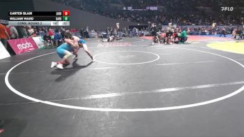 6A Boys 175 lbs Cons. Round 2 - William Ward, Barlow Boys vs Carter Blair, Lakeridge Boys