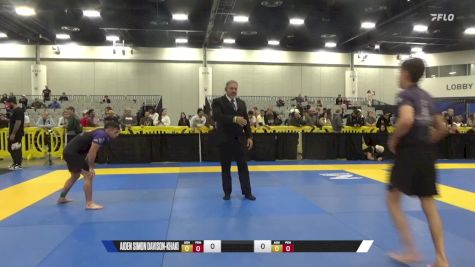 Sebastian Lemus Dorst vs Aiden Simon Davison-Khaki 2024 World IBJJF Jiu-Jitsu No-Gi Championship