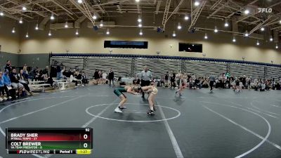 92 lbs Round 1 (4 Team) - Colt Brewer, VA Team Predator vs Brady Sher, PitBull Terps