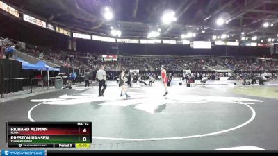 120 lbs Cons. Round 2 - Riley Workman, Nampa Christian vs Kadin Boyce, Highland