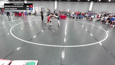 113 lbs Michael Salas-Sanchez, Team Oregon vs Wyatt Womack, Georgia