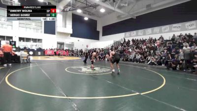 150 lbs Semifinal - Dimetry Molina, Esperanza vs Sergio Gomez, St. John Bosco