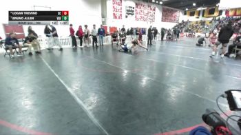 190 lbs Quarterfinal - Bruno Allen, Ventura vs Logan Trevino, Calvary Chapel