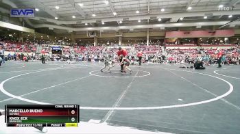 52 lbs Cons. Round 2 - Marcello Bueno, Ulysses vs Knox Eck, Brawlers