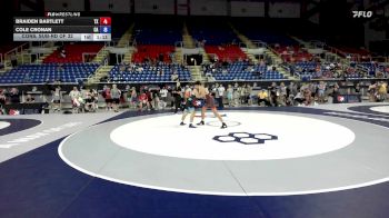 126 lbs Cons. Sub-rd Of 32 - Braiden Bartlett, TX vs Cole Cronan, CA