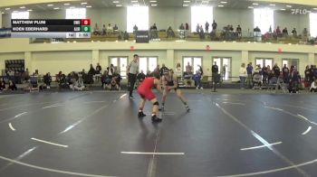 141 lbs Cons. Round 3 - Matthew Plum, Ohio Wesleyan vs Koen Eberhard, Albion