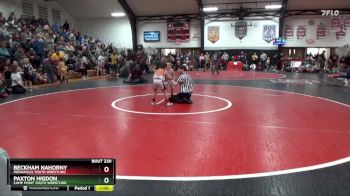 Bracket 7 lbs Cons. Semi - Beckham Nahorny, Mediapolis Youth Wrestling vs Paxton Higdon, Camp Point Youth Wrestling