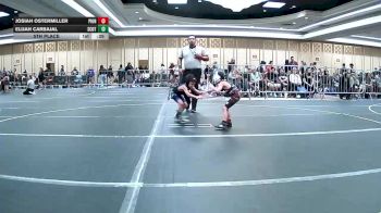 40 lbs 5th Place - Josiah Ostermiller, Pioneer Grappling vs Elijah Carbajal, Scotsmen WC