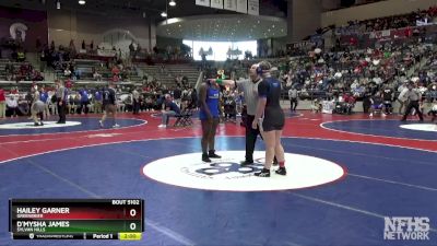 5A 190 lbs Semifinal - D`Mysha James, Sylvan Hills vs Hailey Garner, Greenbrier