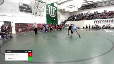 138 lbs Consi Of 16 #1 - Matthew Gabriel, Sylmar vs Jaime Nava, Schurr