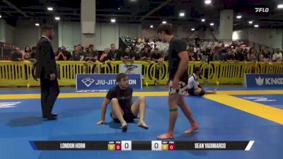 London Horn vs Sean Yadimarco 2025 American National IBJJF Jiu-Jitsu Open Championship