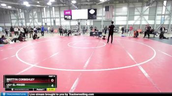 76 lbs Quarterfinal - Brittyn Corbishley, TX vs Lily El-Masri, CA