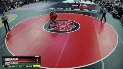 Champ. Round 1 - Kyler Boyles, Superior vs Cody Kuszak, St. Paul