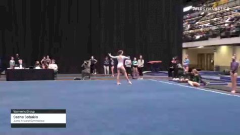Sasha Sobakin - Women's Group, Jump Around Gymnastics - 2021 Women's Xcel Region 4 Championships