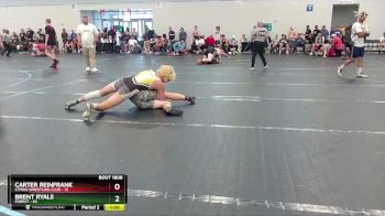 144 lbs Champ. Round 1 - Carter Reinfrank, Citrus Wrestling Club vs Brent Ryals, Forest