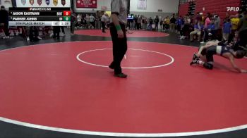 126 lbs 5th Place Match - Parker Johns, Dubuque Hempstead vs Jason Eastman, Benton Community