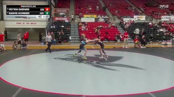 125 lbs Semifinal - Kaison Schreier, Unattached vs Peyton Shepard, Central Missouri