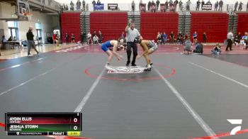 145 lbs Quarterfinal - Jeshua Storm, Newberg vs Aydin Ellis, Century