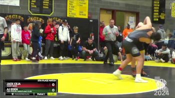 153 lbs 5th Place Match - Aj Eden, Top Fueler Wrestling Club vs Jack Ceja, Vasky Bros