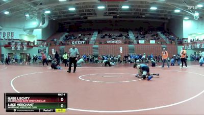 95 lbs Cons. Round 2 - Gabe Liechty, Golden Eagle Elite Wrestling Club vs Luke Merchant, Whiteland Wrestling Club