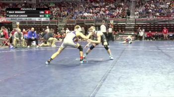 1A-126 lbs Cons. Round 2 - Max Wingert, Logan-Magnolia vs Lincoln Linden, Woodbury Central