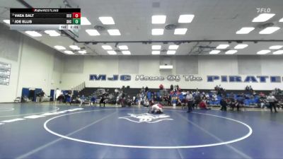 197 lbs 1st Place Match - Joe Ellis, Santa Rosa College vs Vaea Salt, Sacramento City College