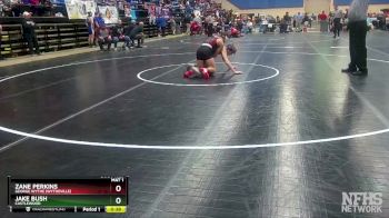 1 - 150 lbs Cons. Round 2 - Jake Bush, Castlewood vs Zane Perkins, George Wythe (Wytheville)