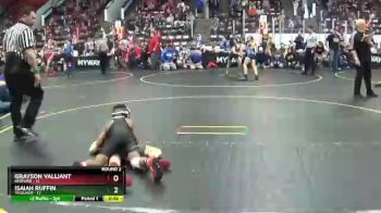 72 lbs Round 2 (4 Team) - Grayson Valliant, Bedford vs Isaiah Ruffin, Ypsilanti