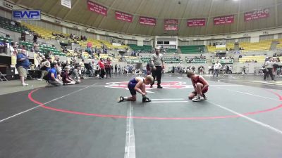 75 lbs Consi Of 8 #1 - Griffin "Fin" Parkhurst, Fayetteville Wild Hog Wrestling vs Madden Anderssen, Bentonville Wrestling Club