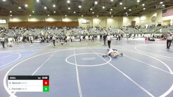 83 lbs Semifinal - Dalton Benicki, Motherlode WC vs Lucas Forman, Nevada Elite