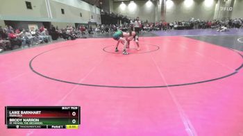 138C 3rd Place Match - Laike Barnhart, Pawhuska vs Brody Narron, St. Michael The Archangel