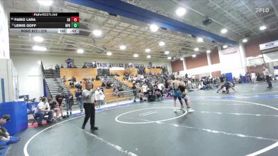 175 lbs Cons. Semi - Lewis Goff, Newport Harbor vs Fabio Lara, San Dimas