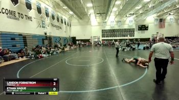 157 lbs Round 3 (4 Team) - Landon Fornstrom, Pinedale vs Ethan Hague, Kelly Walsh