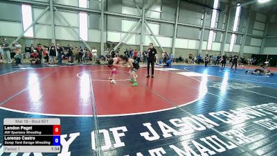 108 lbs Champ. Rd Of 16 - Landon Paget, NW Spartans Wrestling vs Lorenzo Castro, Scrap Yard Garage Wrestling