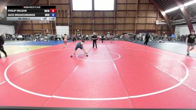 132A lbs Rr Rnd 2 - Philip Wilson, Matmen vs Jack Dragoumanos, Doughboy