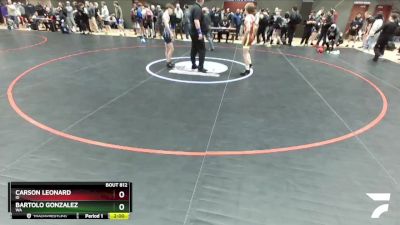 106 lbs Champ. Round 1 - Carson Leonard, ID vs Bartolo Gonzalez, WA