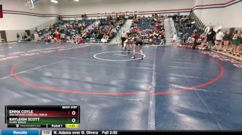 126 lbs Round 4 - Emma Coyle, San Antonio Churchill (Girls) vs Kayleigh Scott, Plano (Girls)
