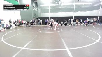 130 lbs Cons. Semi - Ariel Biggs, Jackson County vs Lylah Irizarry, Greater Heights Wrestling
