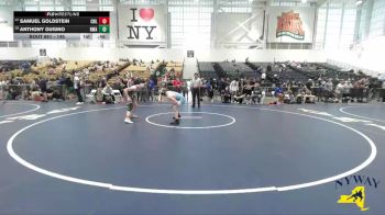 145 lbs Cons. Round 4 - Anthony Gugino, NWAA vs Samuel Goldstein, Club Not Listed