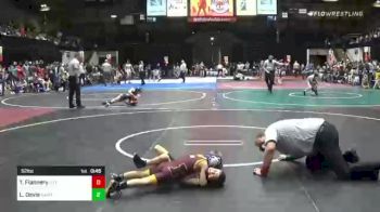 52 lbs Quarterfinal - Luke Hulstein, Lone Wolf WC vs Dawson Gassen, Harrisburg